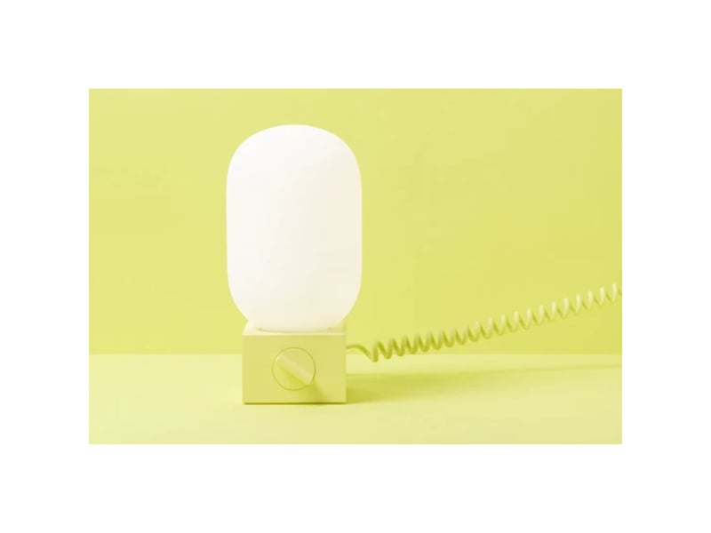  Lampe portable série pop light ipx4 avec batterie externe usb-c et câble native union jaune POP-LIGHT-LMO - Conforama D