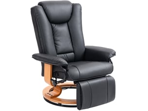 Pouf / repose pied WISHDOR  noir