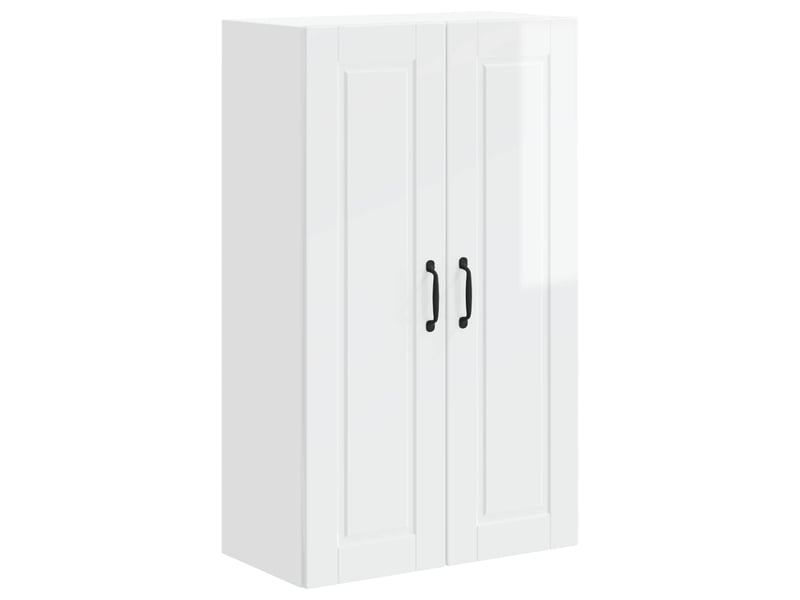  Meuble mural de cuisine, armoire de cuisine blanc brillant 60x31x100cm shl9615  - Conforama A