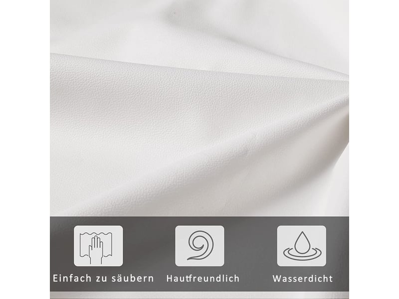  Lit pour fille140x200 cm - cadre de lit en forme de couronne - lit double capitonné - revêtement en similicuir-éclairage led intégré  - Conforama E