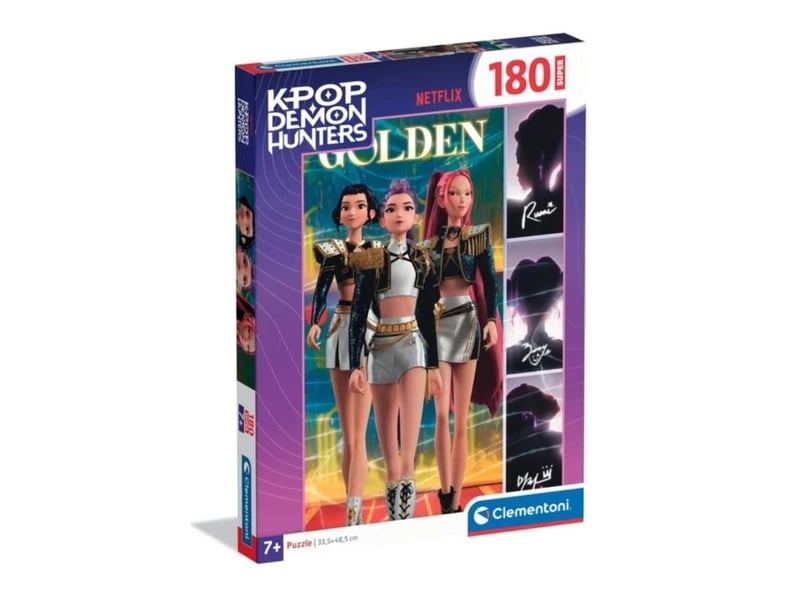  Puzzle clementoni 21761 kpop demon hunters - 180 pièces 8005125217618 - Conforama A
