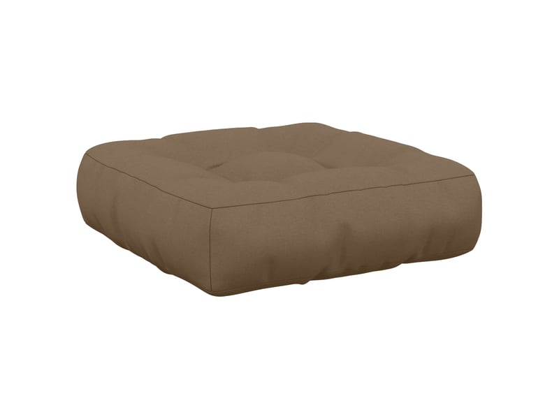 Coussin de siège, coussin d'assise 1 pièce vianen 100 % polyester taupe cf55790 - Conforama A