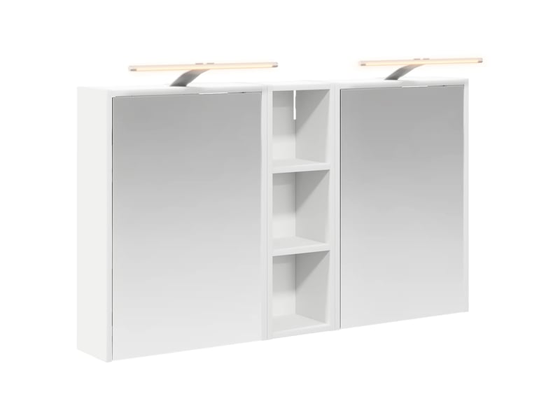  Ensemble de meubles de salle de bain 3 pcs 106x16x62.5 cm shl7168  - Conforama A