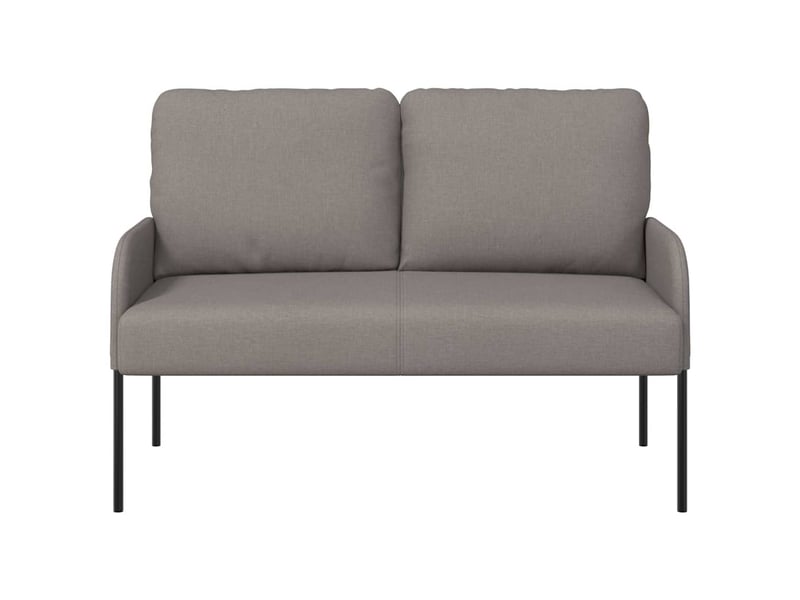  Canapé droit, sofa, canapés taupe 115 x 56 x 80 cm contreplaqué cf22419  - Conforama D