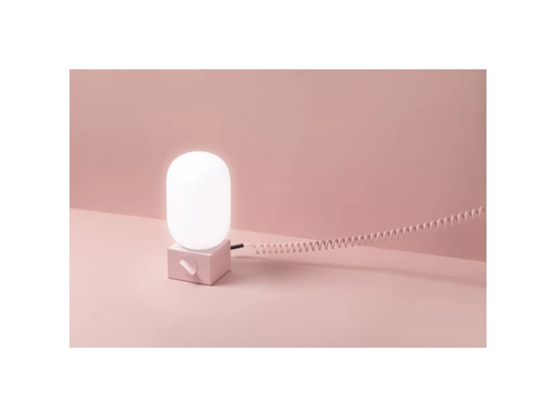 Lampe portable série pop light ipx4 avec batterie externe usb-c et câble native union rose POP-LIGHT-CDY - Conforama D