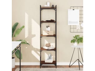 Bibliotheque coloris marron <strong></strong> <strong></strong> - 40 cm x 154 cm