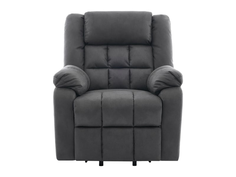  Fauteuil tv électrique, fauteuil releveur massant chauffant pour seniors, gris, repose-pieds, usb  - Conforama A