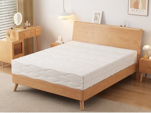 Matelas 120x200 cm <strong>BGSRYAO</strong>  <strong></strong> Ressorts ensachés + mousse soutien Medium épaisseur 20 cm