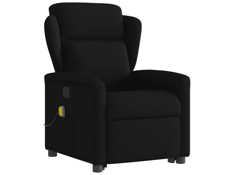  Fauteuil de massage inclinable, fauteuil relax noir tissu shl56867  - Conforama D