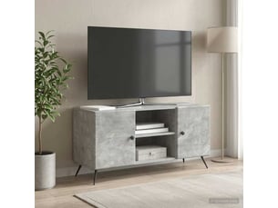 Meuble tv coloris gris 102 cm <strong></strong>  <strong></strong>