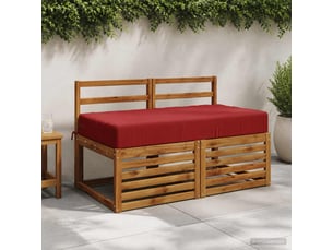 Coussin d'assise, coussin pour chaisecanapé soest 100 % polyester bordeaux cf51412
