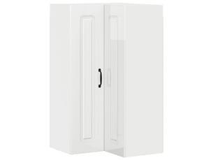 Meuble mural de cuisine | armoire de cuisine blanc brillant shl2545