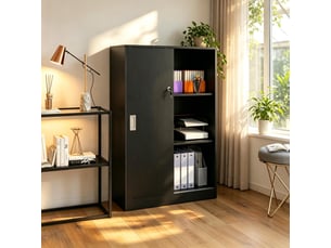 Armoire à documents moderne, meuble de bureau, armoire de rangement
