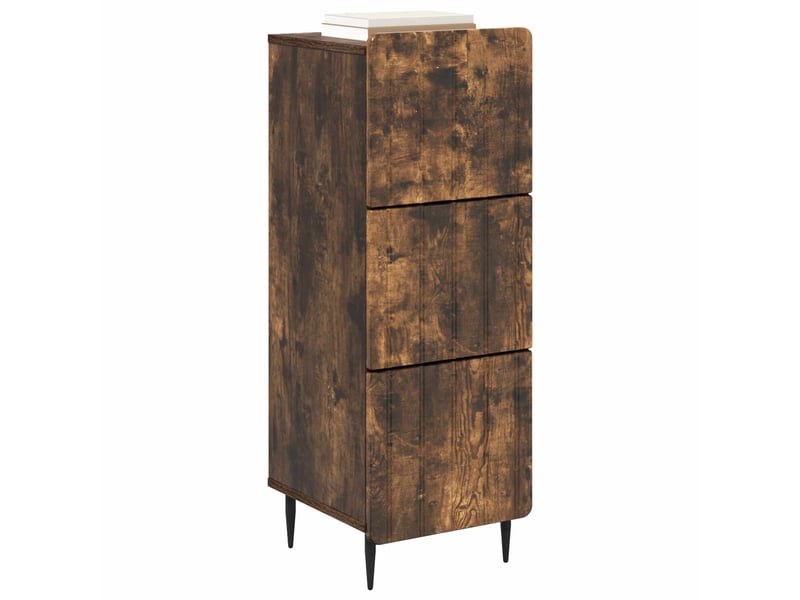  Armoire de rangement bureau, armoire à tiroirs 33 x 34.5 x 92 cm bois d'ingénierie shl8551  - Conforama C