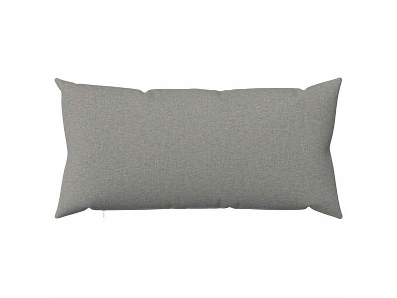 Lot de 6 housses de coussin heerlen gris nuage 40 x 70 cm tissu cf49650 - Conforama A