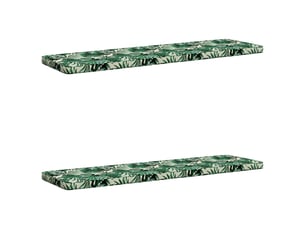Lot de 2 coussins de banc, coussins d'assise vught 100 % polyester cf57708