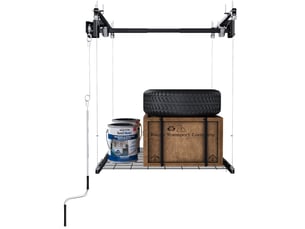 Etagère 120 cm coloris noir  