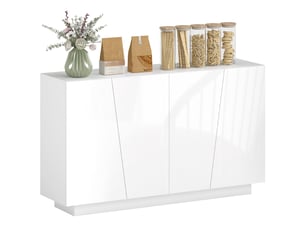 Buffet 4 porte(s) PANGIVO - 150 cm coloris blanc