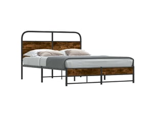 Lit 2 places 120x190cm    coloris marron