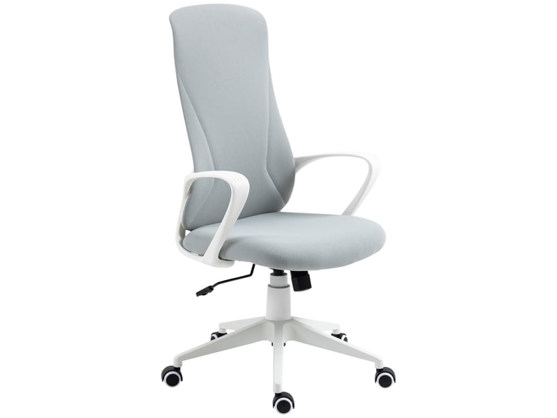  Chaise de bureau ergonomique avec hauteur et inclinaison réglables, 62 x 56 x 110-119,5 cm  - Conforama B