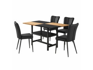 Ensemble table rectangulaire COVREO