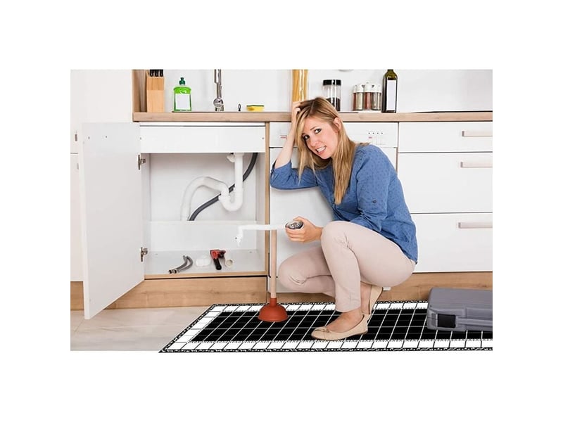 2 pièces tapis cuisine antidérapant absorbant tapis de sol devant evier lavable 40 * 60+40 * 120cm ＃3  - Conforama D