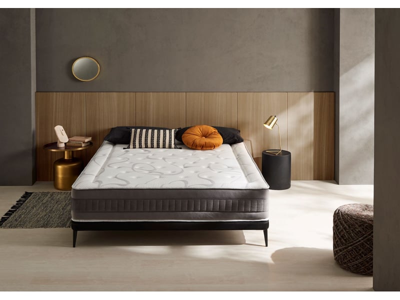  Matelas à mémoire de forme luxury magnus premium - mi-ferme, 5 cm de mémoire de forme à cellules ouvertes 8435720052039 - Conforama B