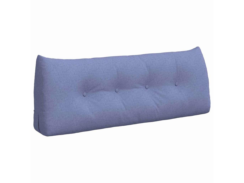  Coussin de dos, coussin de dossier bleu denim 120 x 24 x 50 cm tissu cf54540  - Conforama A