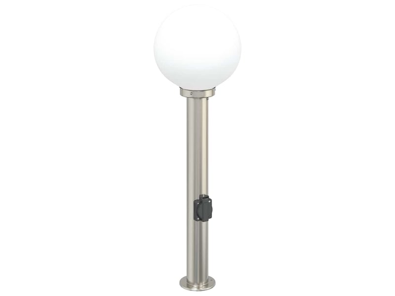  Borne lumineuse avec sortie 80 cm en acier inoxydable ip44 shl15611  - Conforama A
