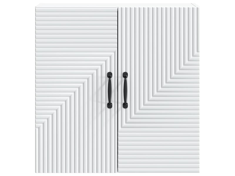  Armoire murale salon, meuble de rangement blanc 59 x 31 x 60 cm bois d'ingénierie shl2324  - Conforama D