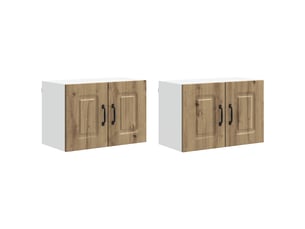 Meuble mural de cuisine | armoire de cuisine 2 pcs chêne artisanal shl8759