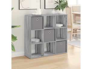 Buffet - bahut - meuble de rangement gris sonoma 88,5 x 29 x 84,5 cm