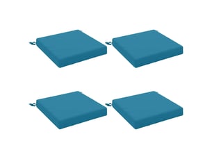 Lot de 4 coussins de siège, coussins d'assise soest 100 % polyester cf60268