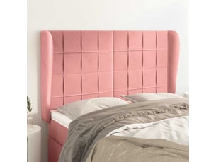 Tete de lit A poser largeur 147 cm rose