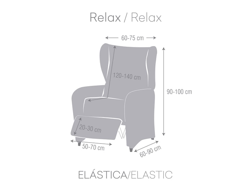 Housse de canapé relaxante apollo c04  - Conforama D