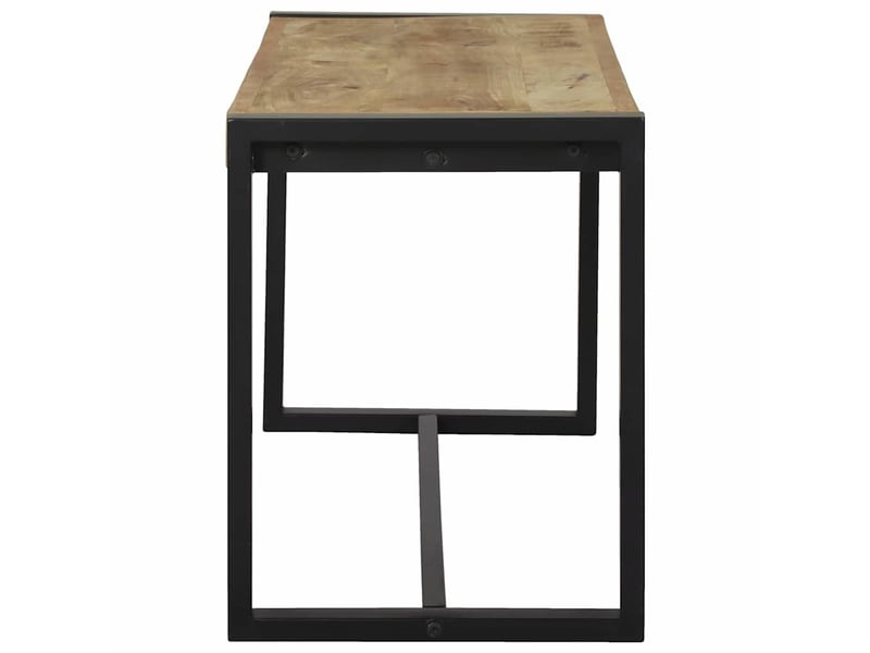  Banc d'entrée, banc d'intérieur bois de mangue massif shl42106  - Conforama E