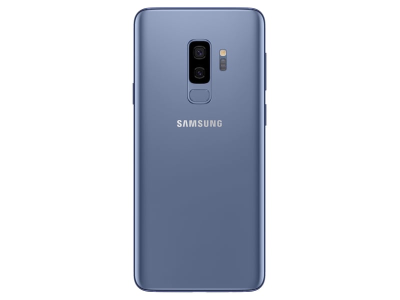 Smartphone SAMSUNG GALAXY S9+ coloris Bleu Corail - Conforama D