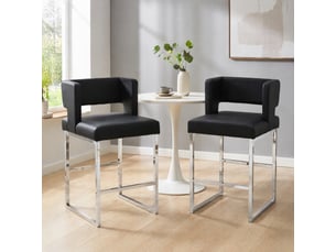 tabouret de bar  <strong>HAUSS SPOLE</strong>  - bicolore hauteur d'assise 66 cm vendu Par paire