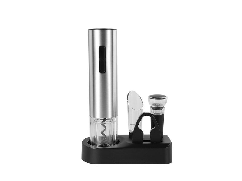  Tire-bouchon electrique rechargeable acier inoxydable  - Conforama A