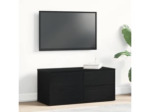 Meuble tv coloris noir 80 cm <strong></strong>  <strong></strong>