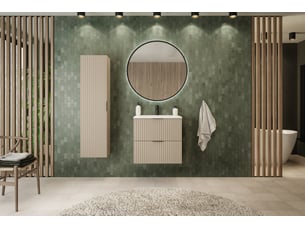 Meuble suspendu sous lavabo flow cachemire 60 cm