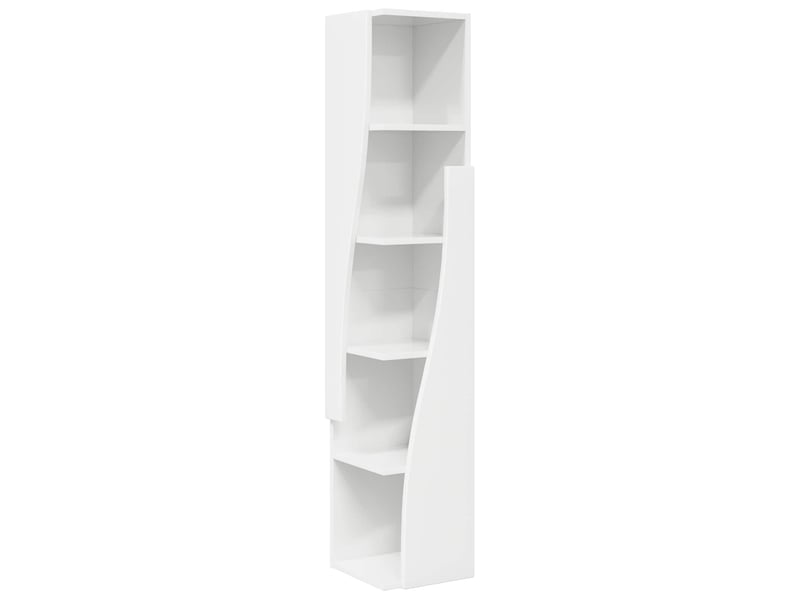  Meuble d'angle, meuble de rangement salon 27,5x27x140cm bois d'ingénierie  - Conforama A