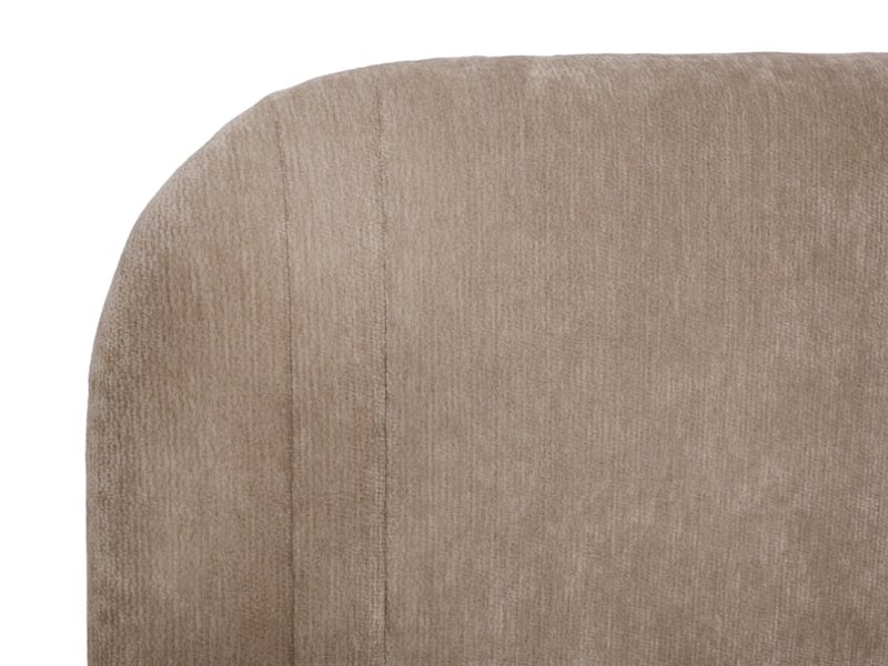 Bobochic tête de lit sidney tissu chenille beige 200 SIDNEY - Conforama C