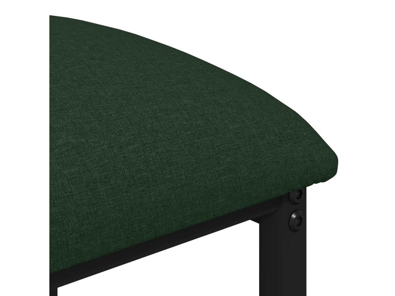  Lot de 2 tabouret de bar, chaise de bar vert foncé 40x32x64 cm shl89148  - Conforama D