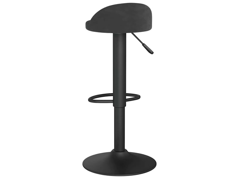  Tabouret de bar, chaise de bar noir velours shl60361  - Conforama E