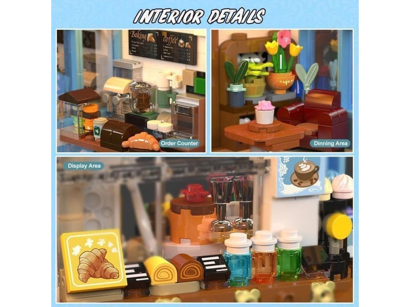  Jeu de construction maison café floral 1520 pieces led 151498_AABUS17761_6_DROPFR - Conforama E