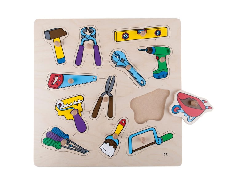  Educo outils  12 pièces de puzzle 8719924041038 - Conforama B