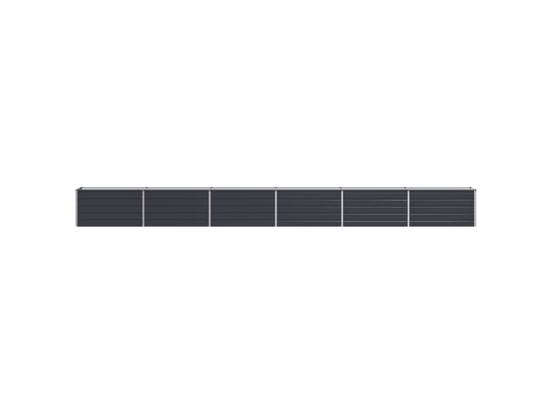  Jardinière - jardin surélevé anthracite 600 x 40 x 55 cm  - Conforama C