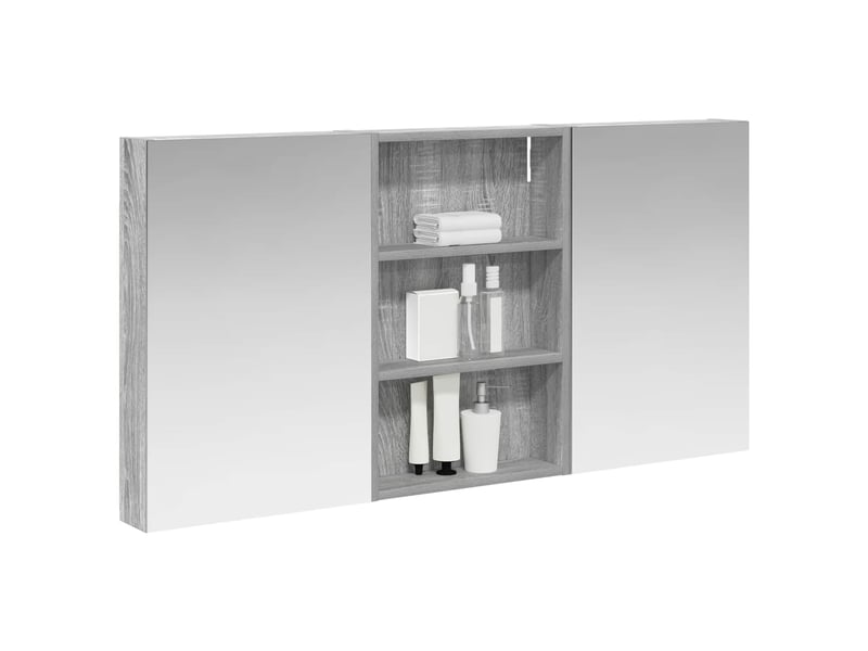Ensemble de meubles de salle de bain 3 pcs 120x10.5x60.5 cm shl1967 - Conforama C