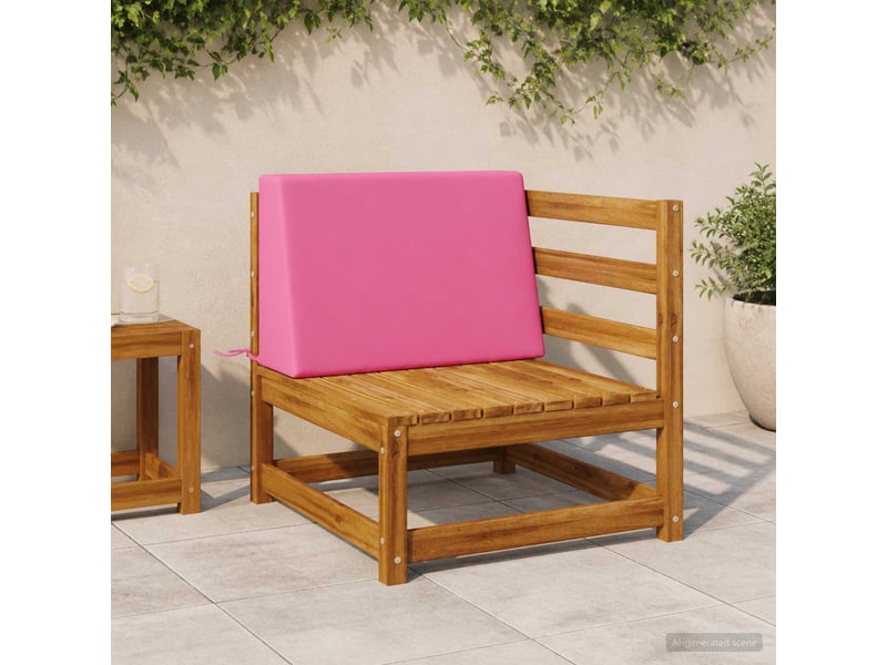  Coussin de dossier, coussin de dos soest 100 % polyester rose 60 x 20 x 40 cm cf55233  - Conforama B
